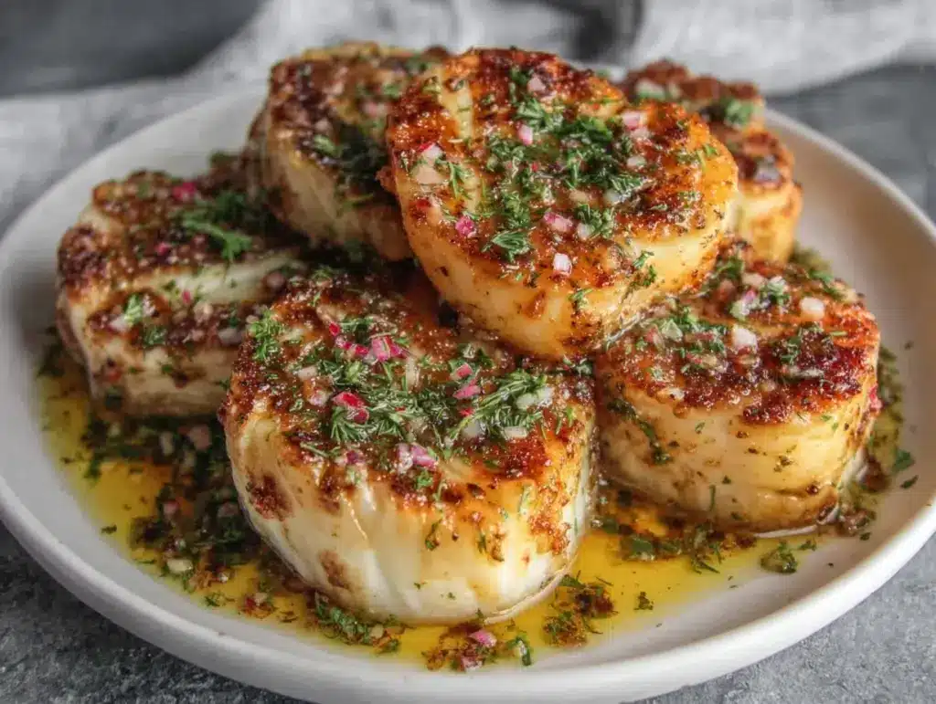 crispy roasted kohlrabi - featured image