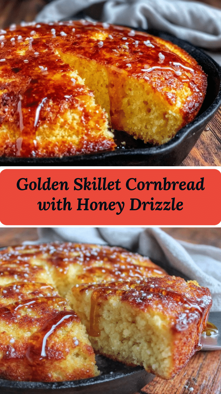 crispy skillet cornbread recipe