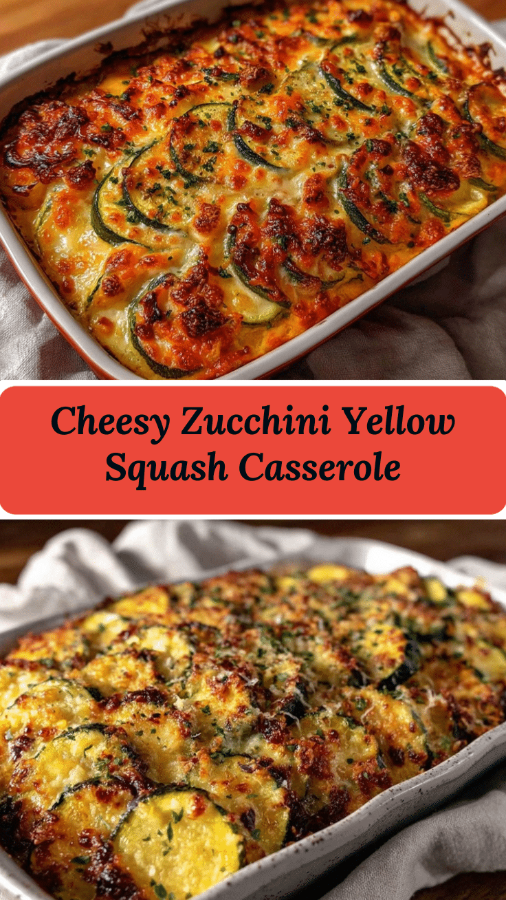 crispy zucchini and yellow squash casserole recipe