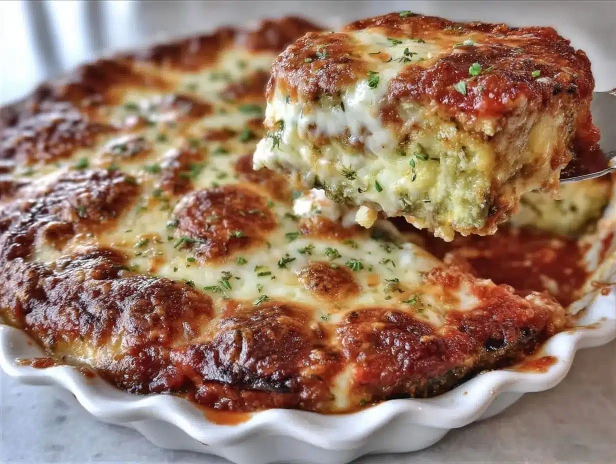 Eggplant Parmesan Casserole preparation steps