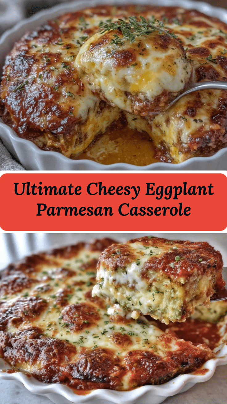 Eggplant Parmesan Casserole recipe