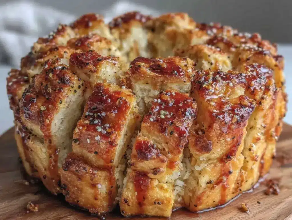 everything bagel pull-apart bread - featured image