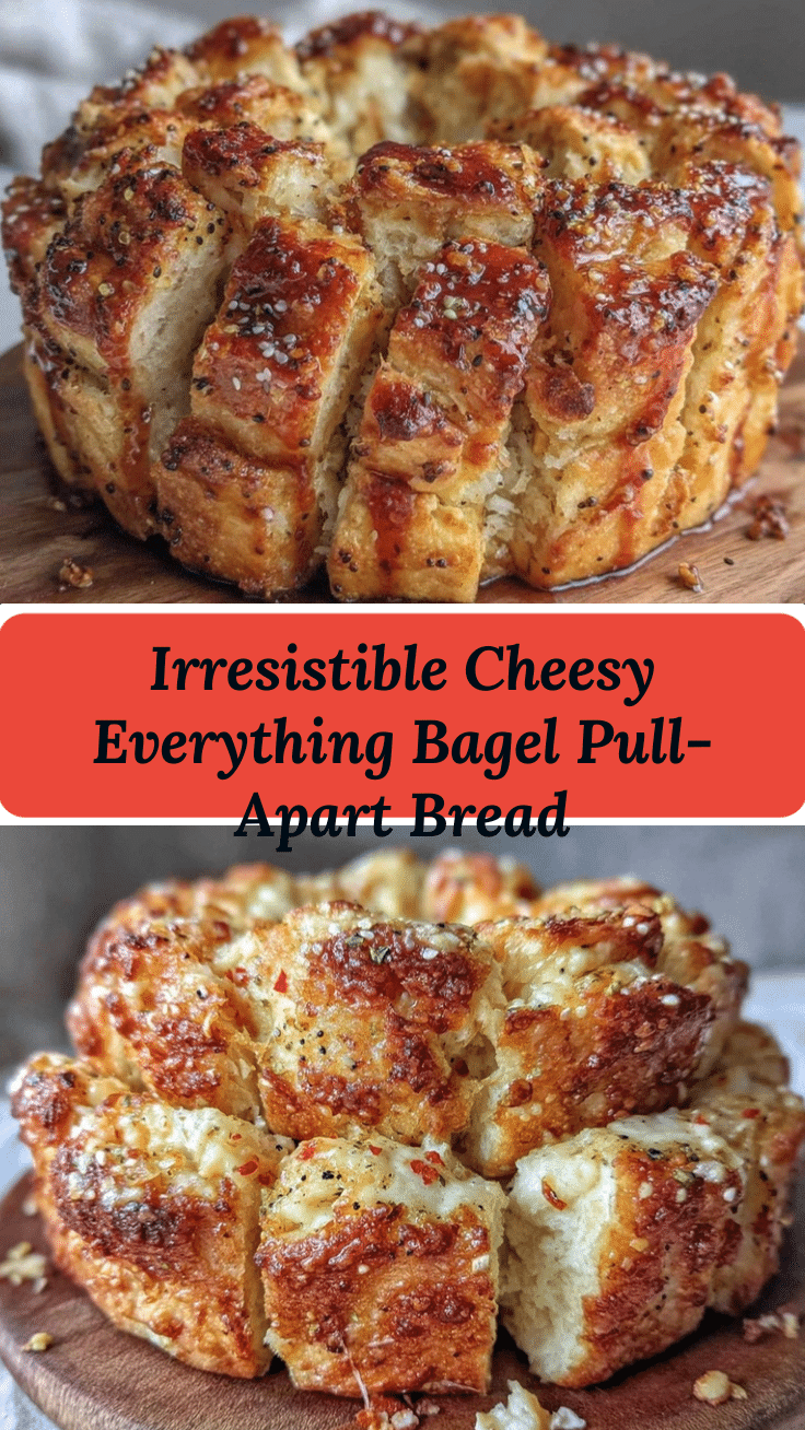 everything bagel pull-apart bread recipe