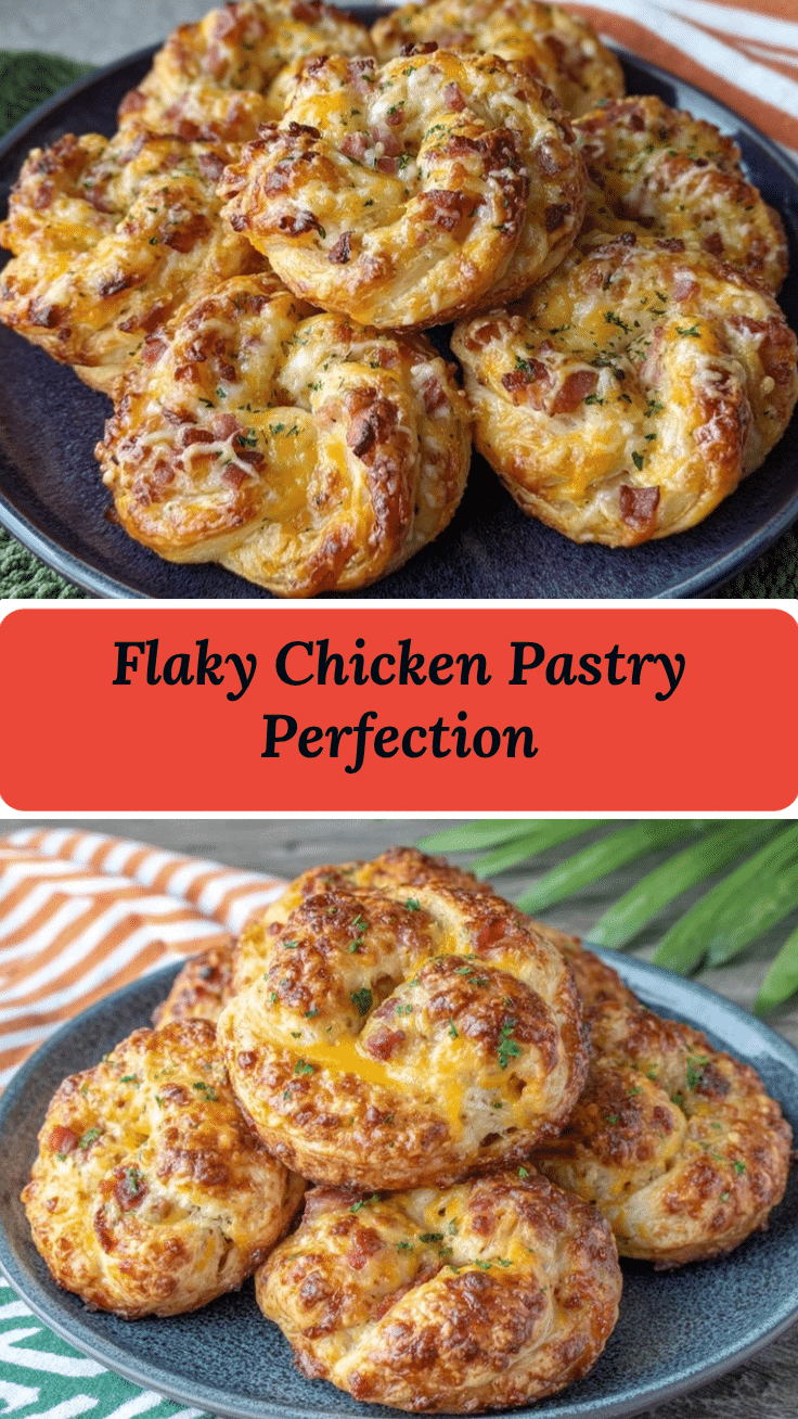 flaky chicken pastry puffs recipe