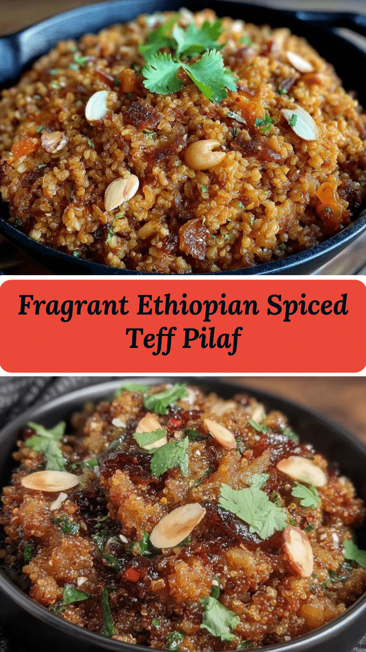 fluffy teff pilaf recipe