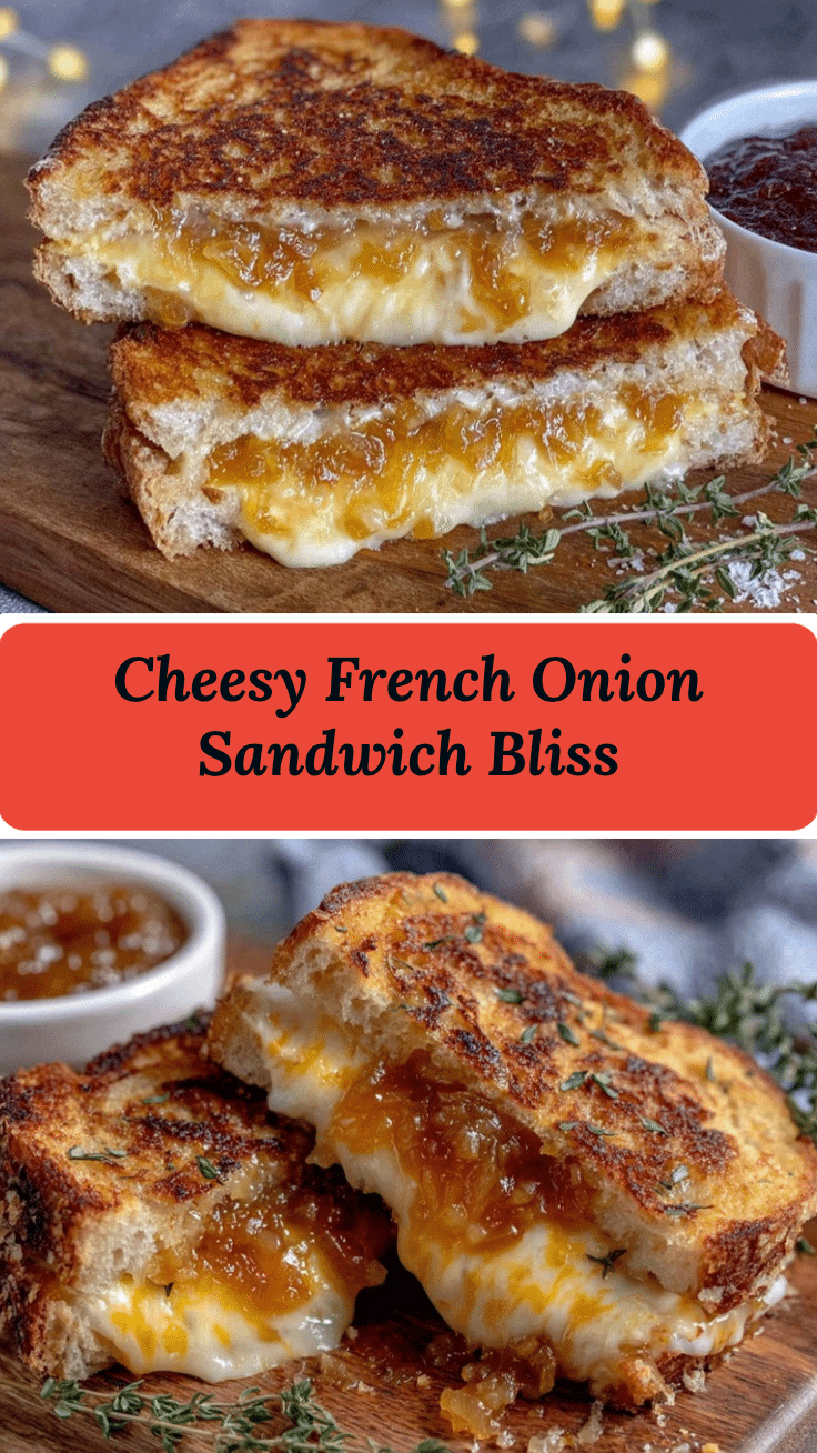 French Onion Grilled Cheese recipe