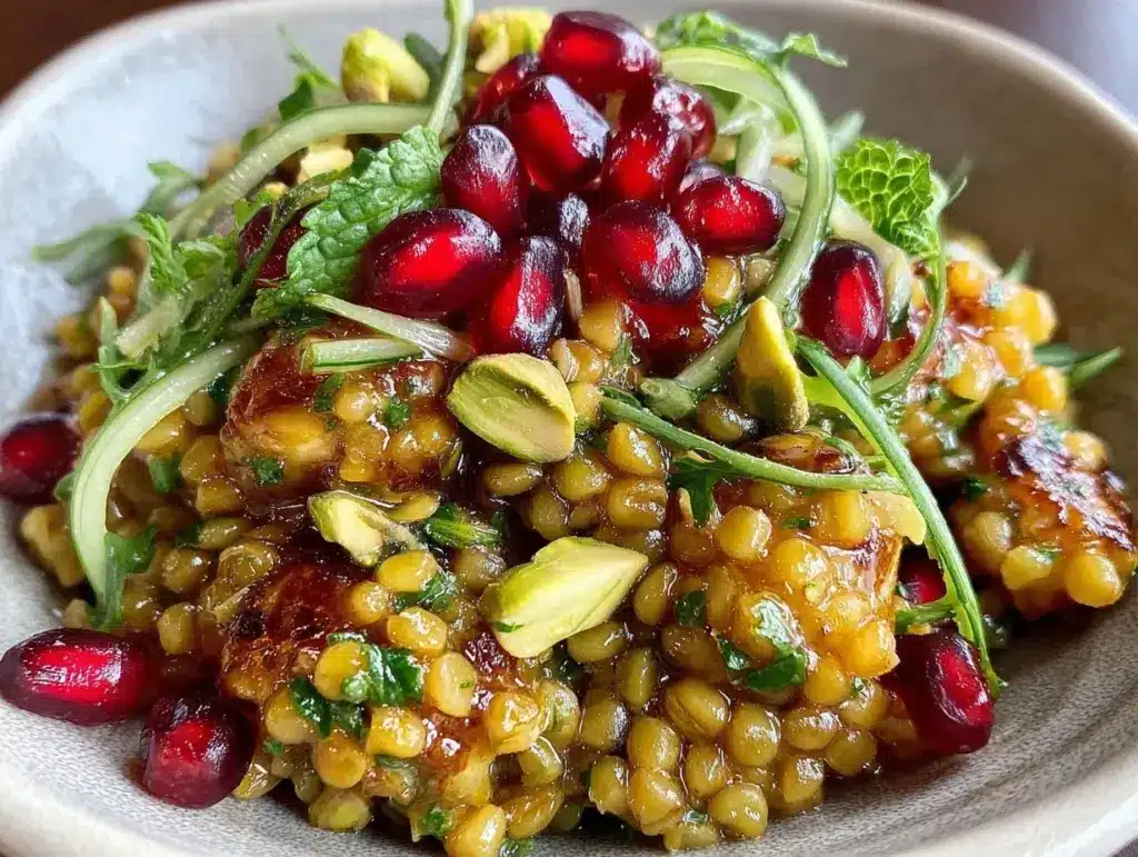 Fresh Freekeh Salad - featured image