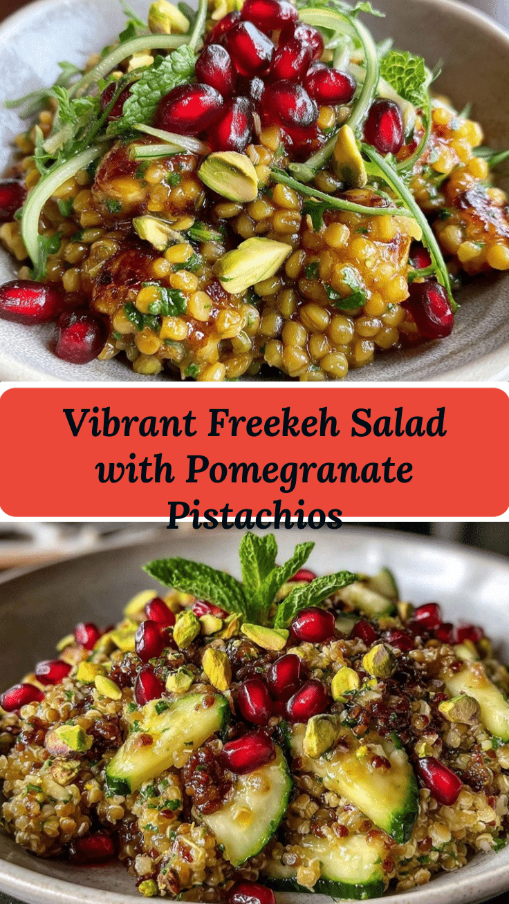 Fresh Freekeh Salad recipe