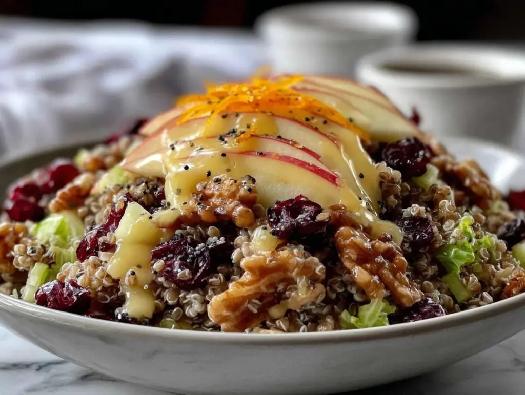 fresh kamut berry salad - featured image