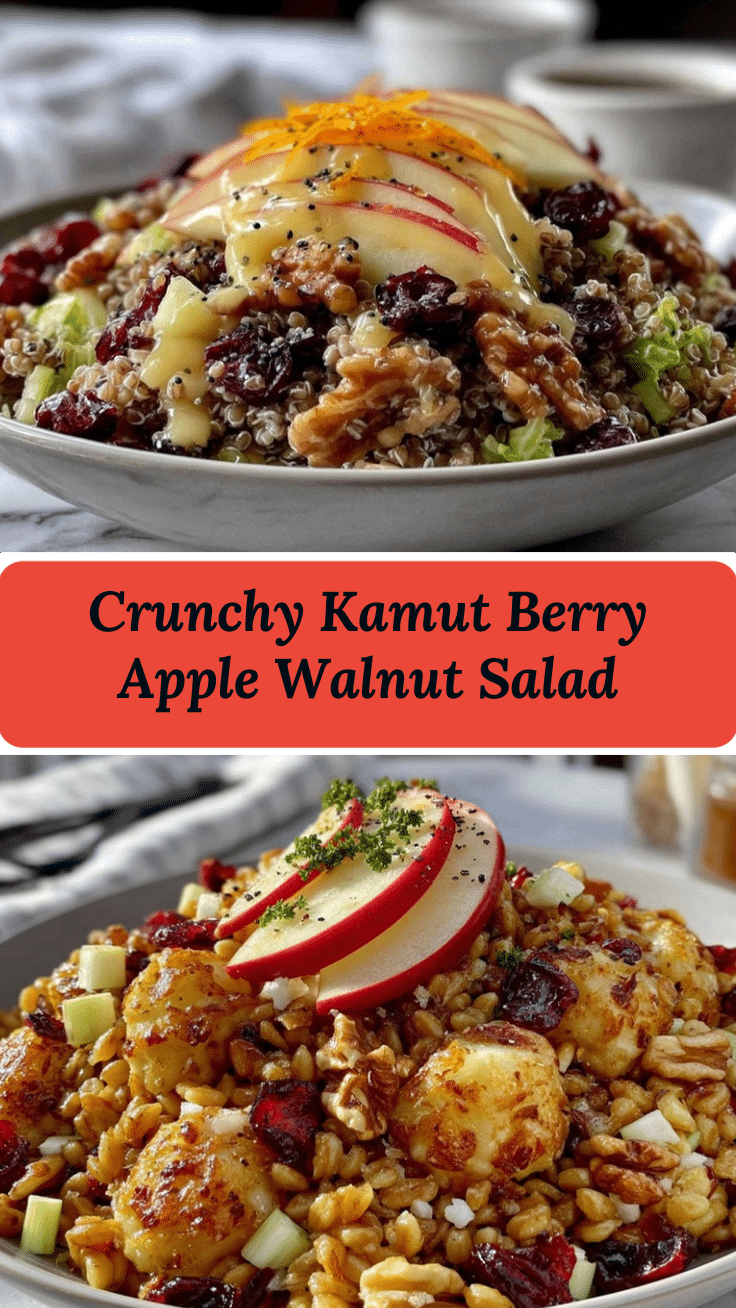 fresh kamut berry salad recipe