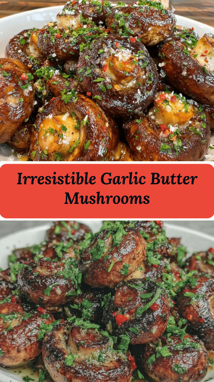 garlic butter mushrooms recipe