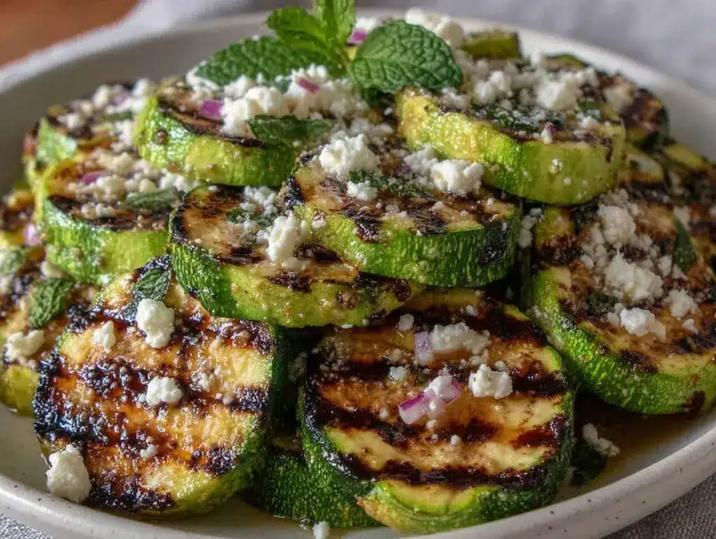 Grilled Zucchini Salad - featured image