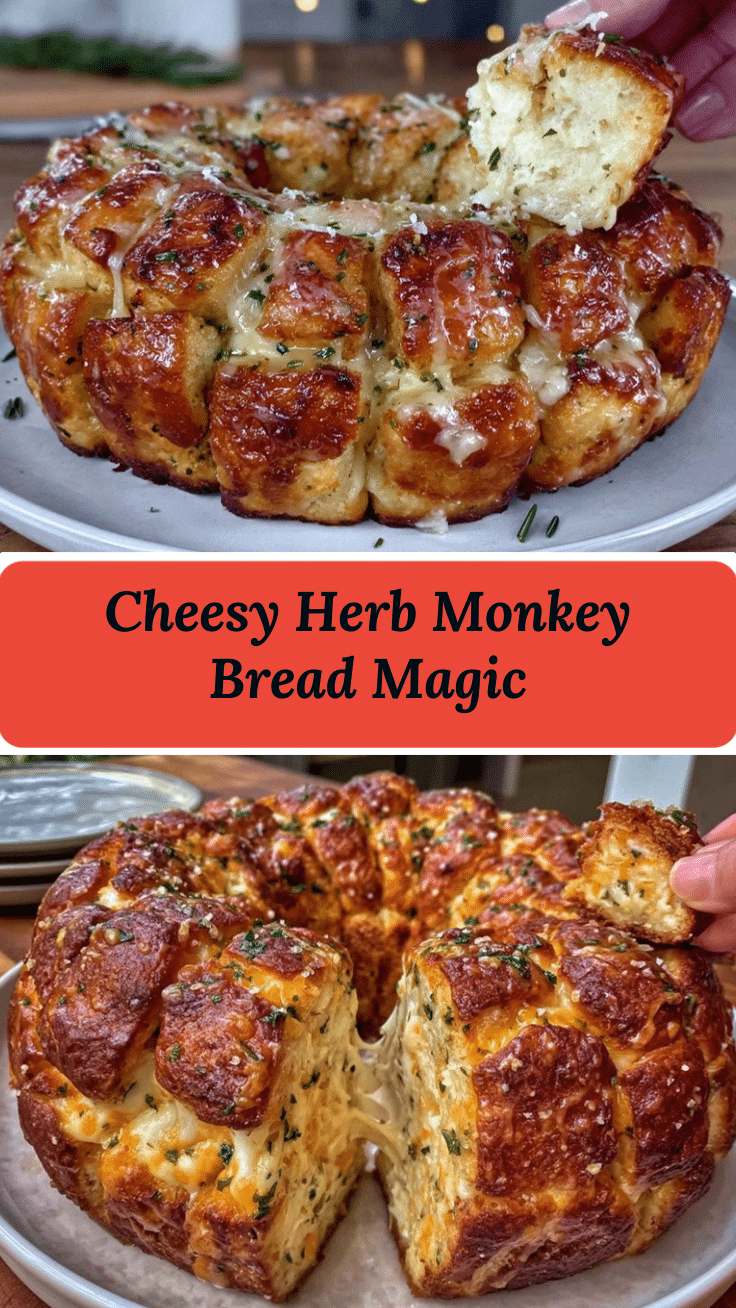 herb and cheese monkey bread recipe