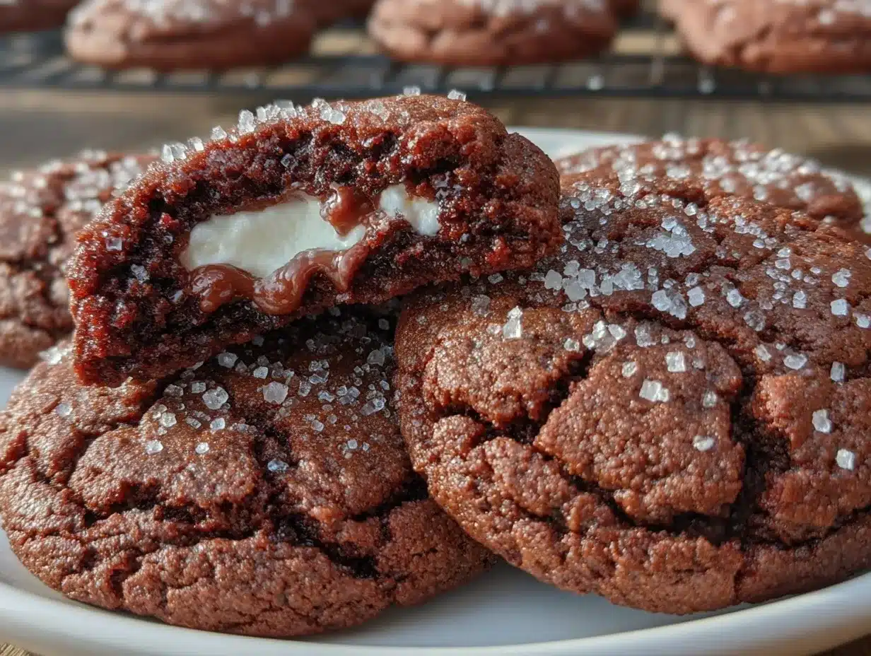 hot chocolate cookies preparation steps
