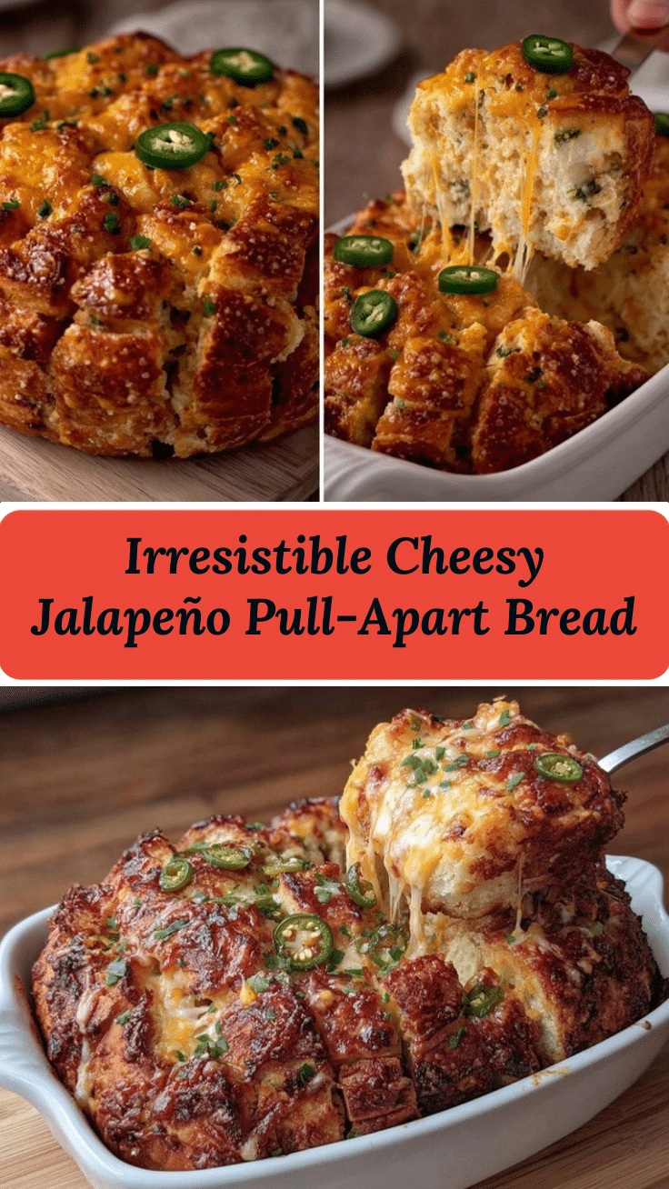 jalapeño cheddar pull-apart bread recipe