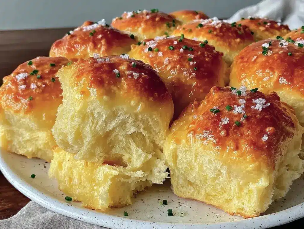 Japanese milk bread potato rolls - featured image