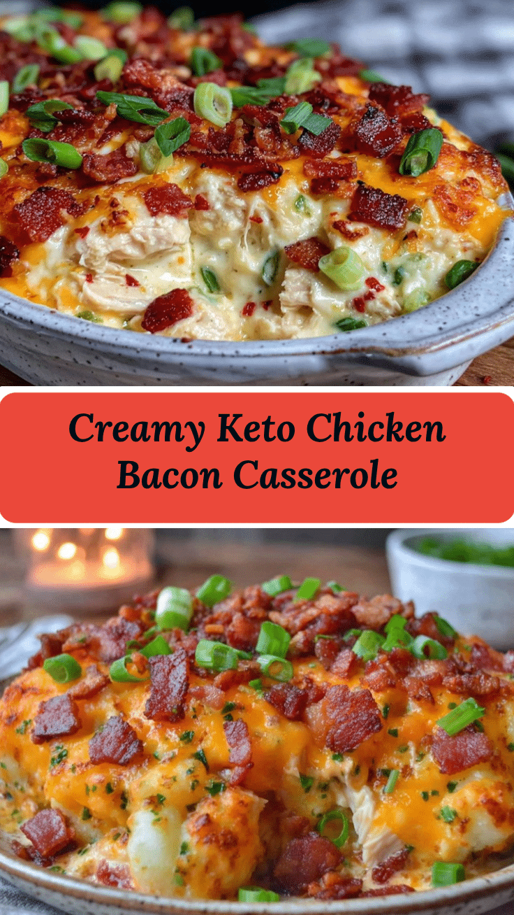 keto chicken bacon ranch casserole recipe