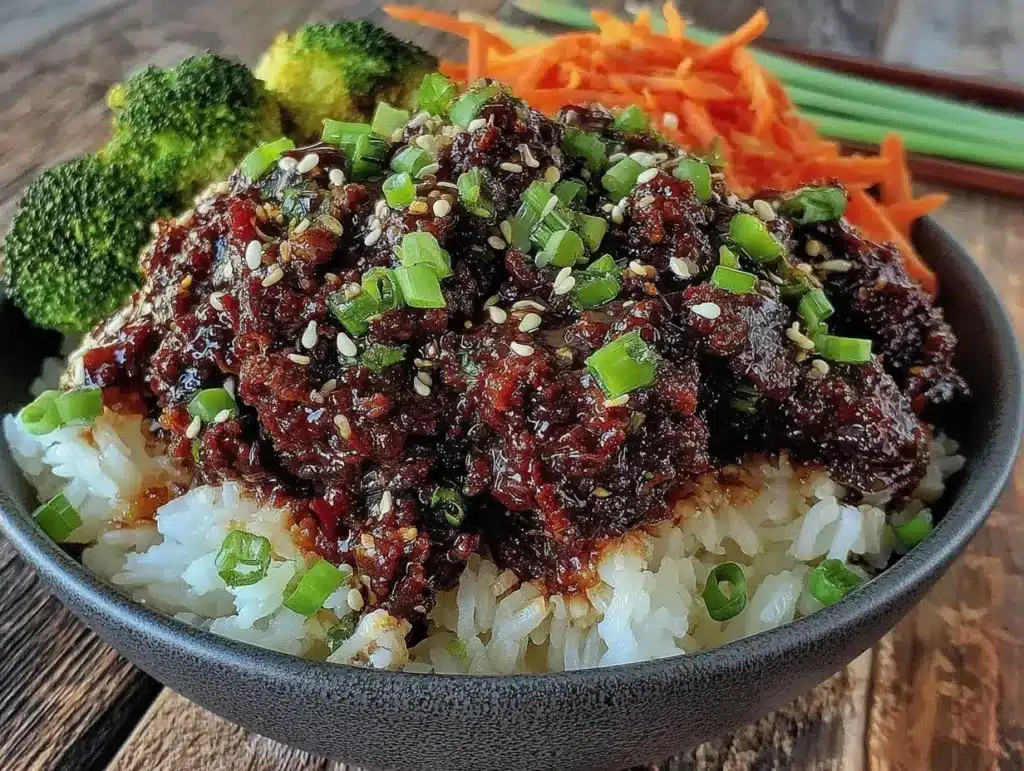 Korean Ground Beef Bowl - featured image
