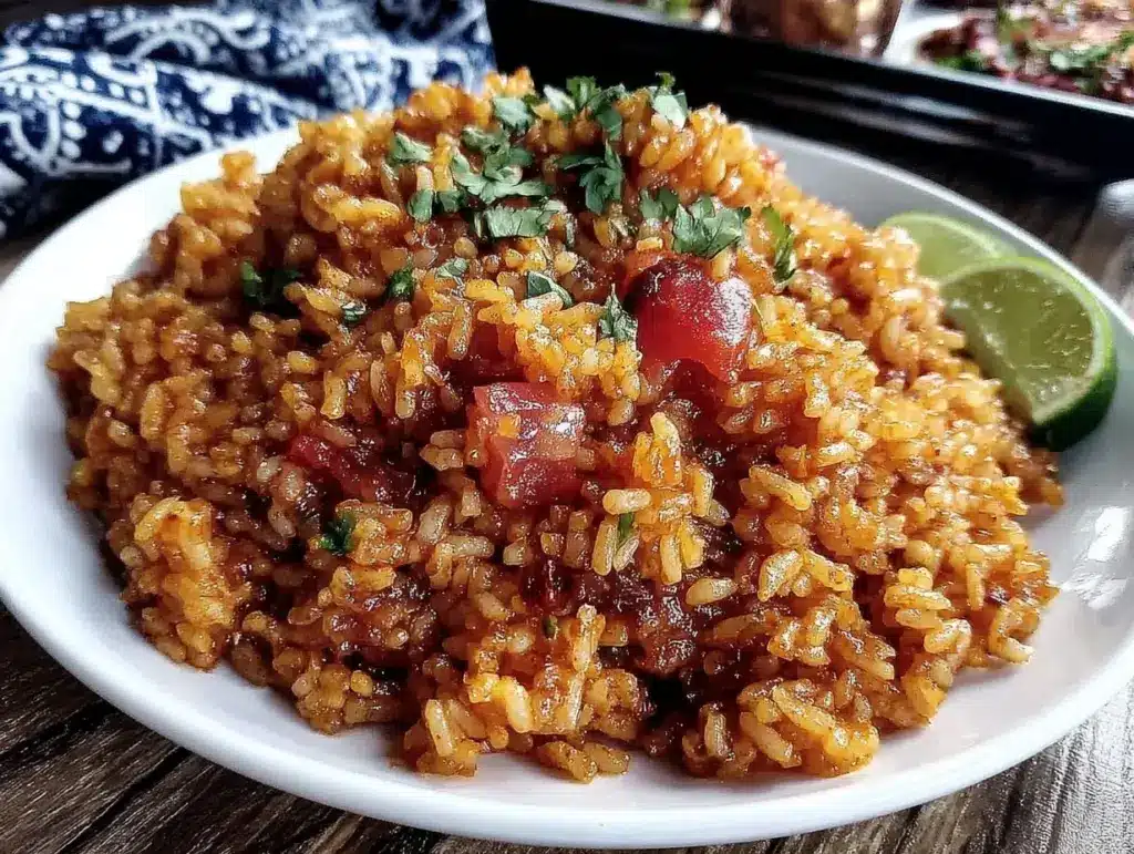 Mexican rice recipe - featured image