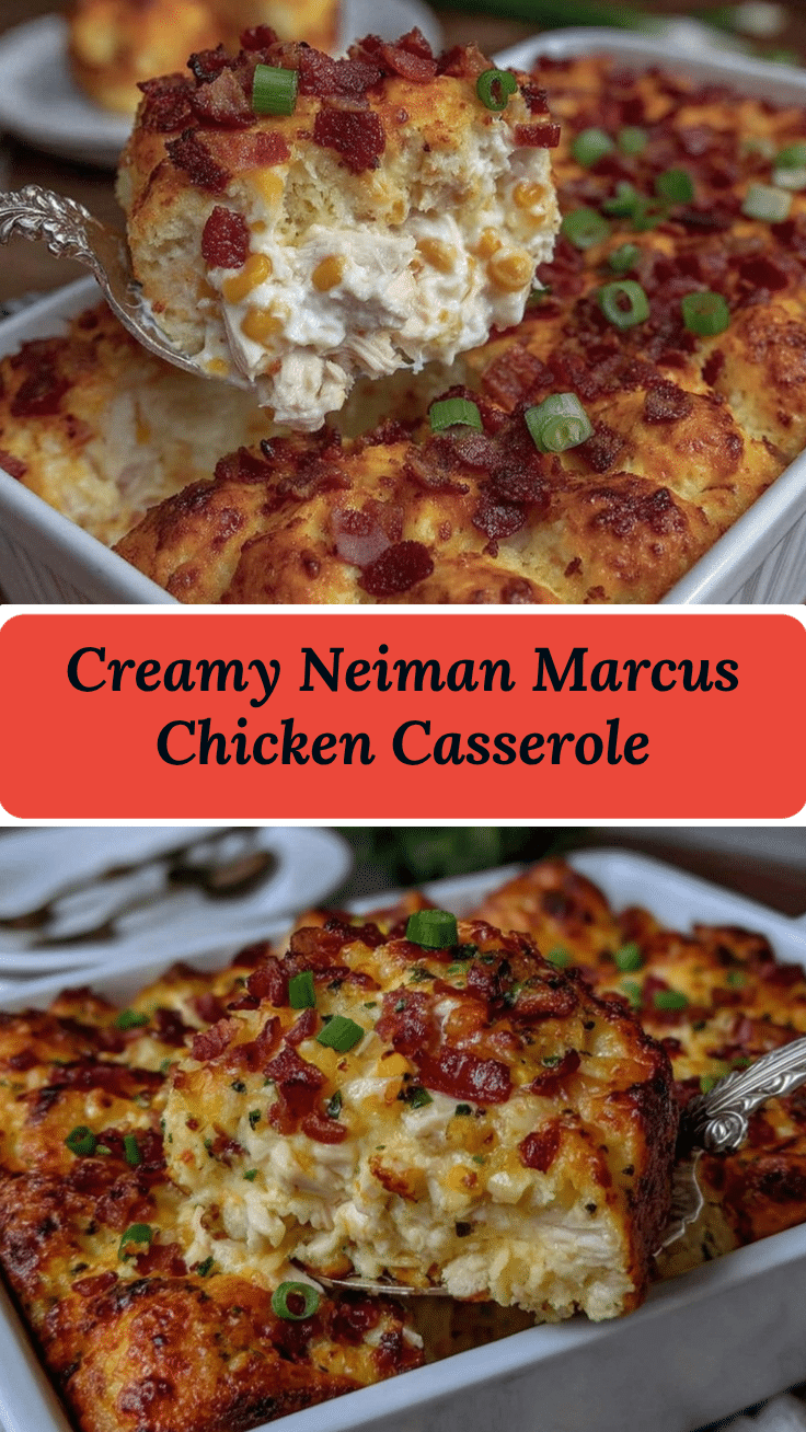 Neiman Marcus Chicken Casserole recipe
