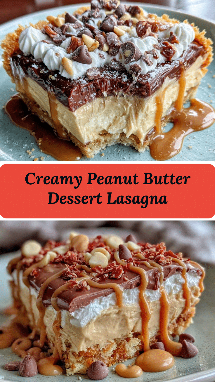peanut butter lasagna recipe