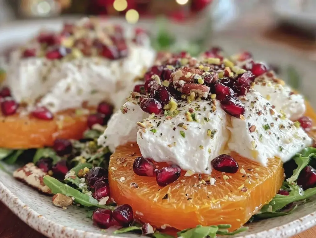 Persimmon and burrata salad - featured image