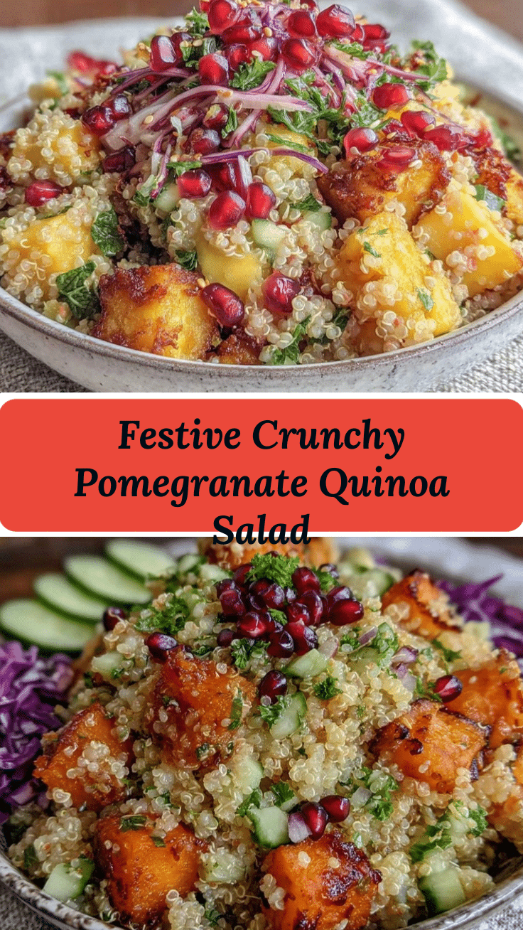 pomegranate quinoa salad recipe