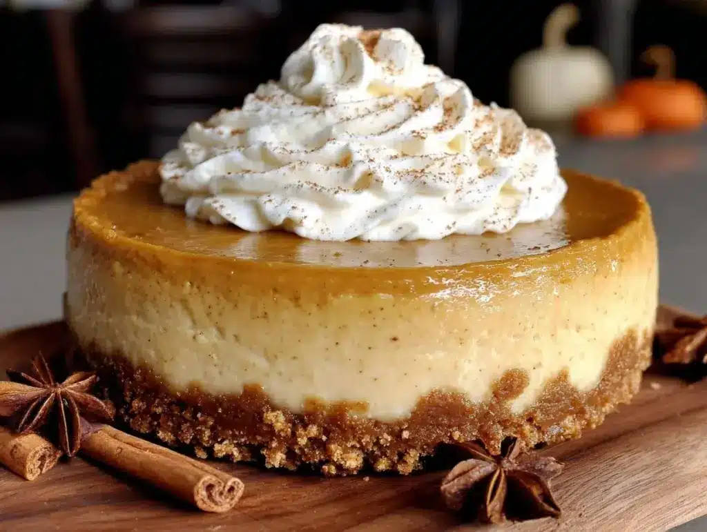 pumpkin cheesecake - featured image