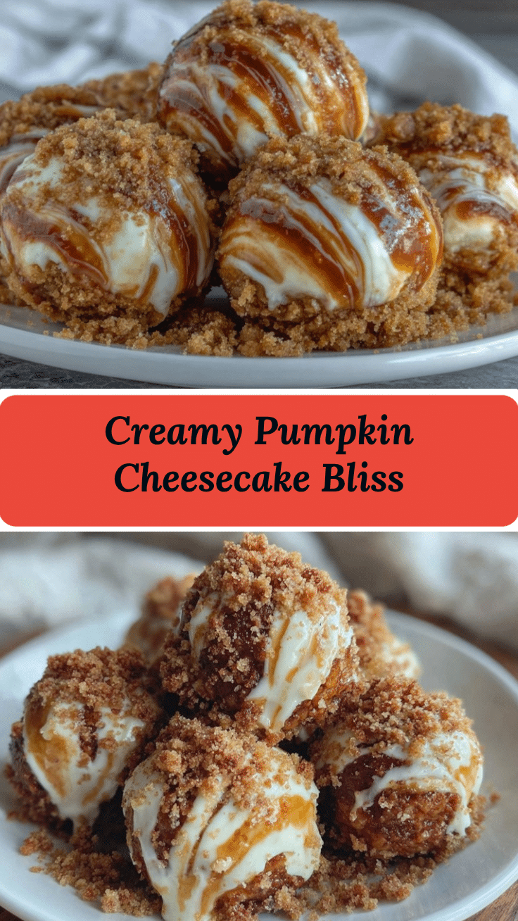 Pumpkin Cheesecake Balls recipe