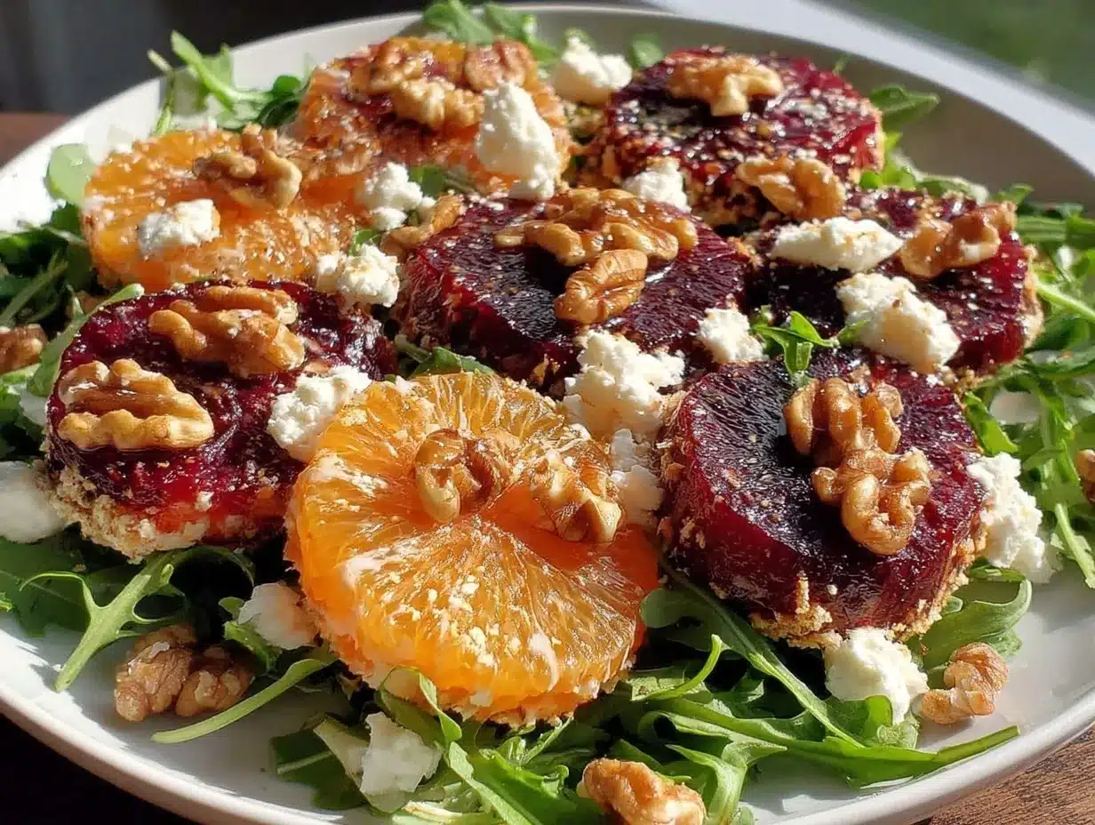 Roasted Beet and Orange Salad preparation steps