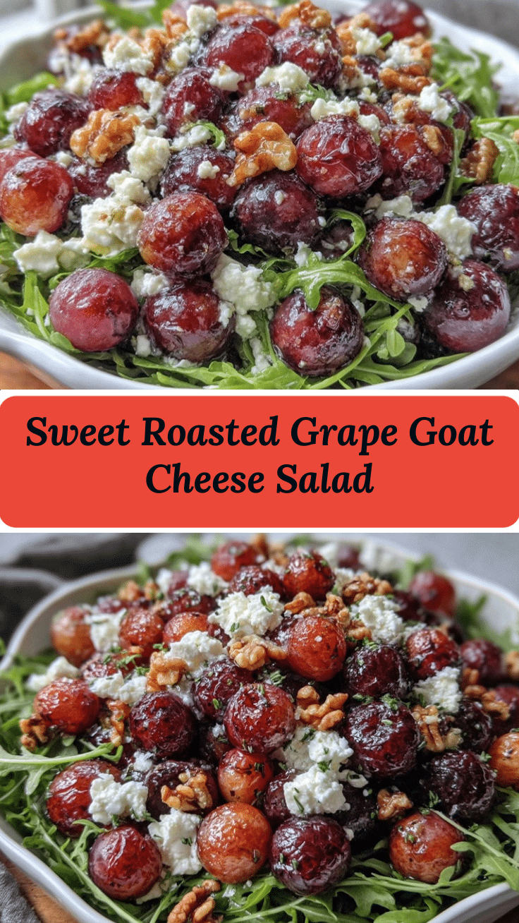 roasted grape arugula salad recipe