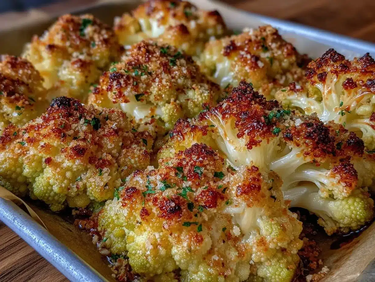 Roasted Romanesco Recipe preparation steps