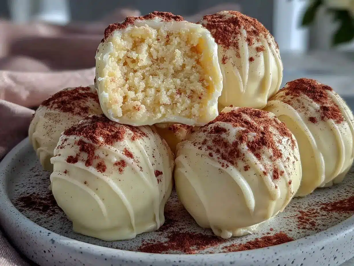 Rumchata Truffles preparation steps