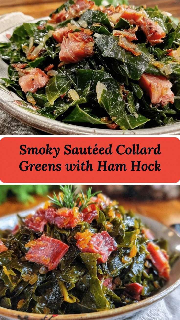 sautéed collard greens with ham hock recipe