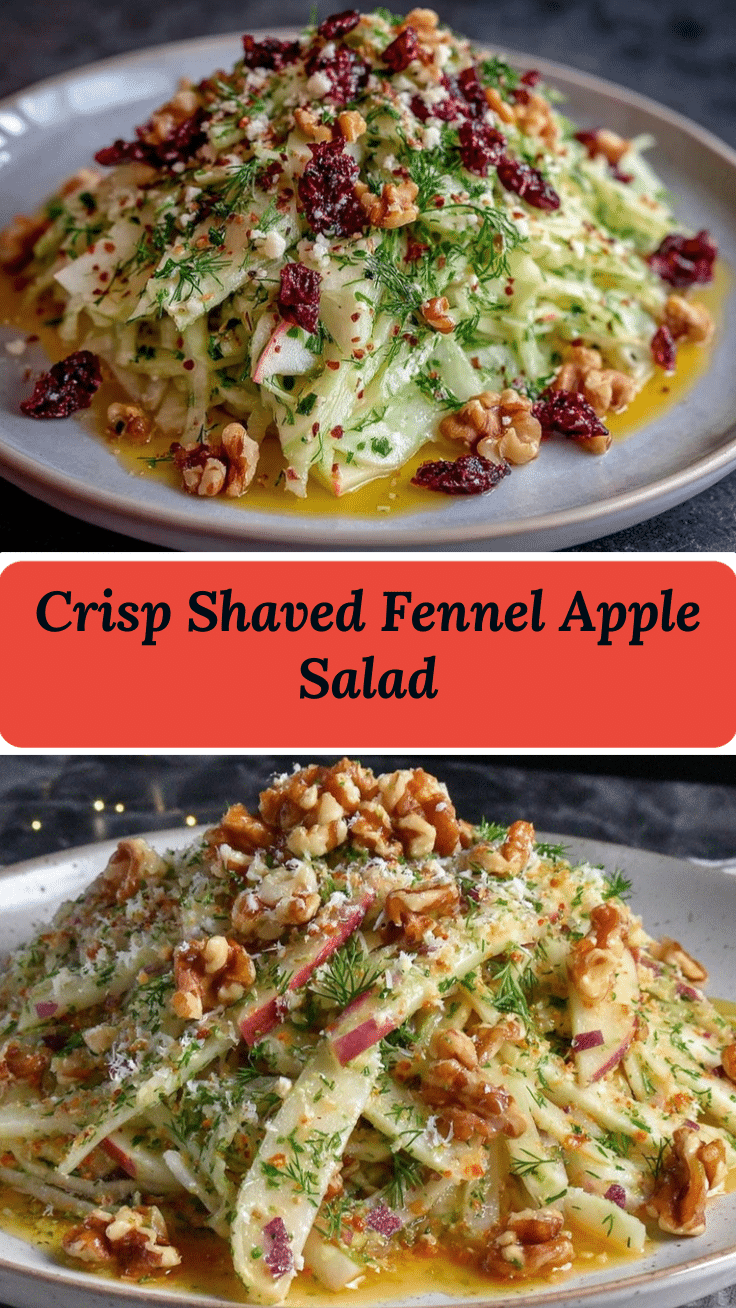 shaved fennel and apple salad recipe