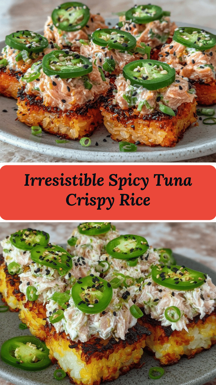spicy tuna rice bites recipe