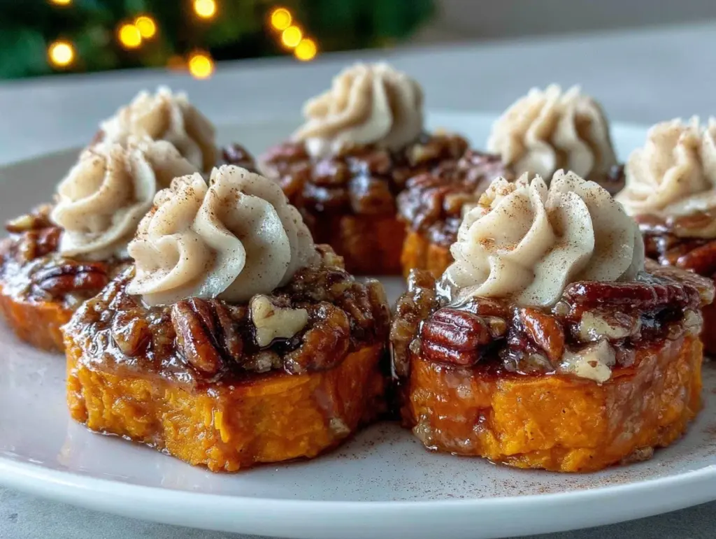 sweet potato pie bites - featured image