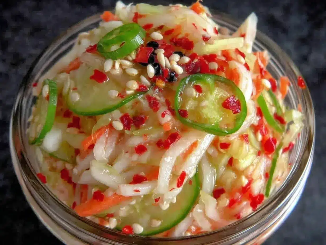 Vietnamese pickled vegetables preparation steps