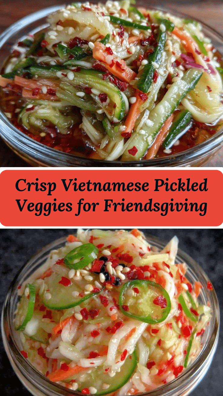 Vietnamese pickled vegetables recipe