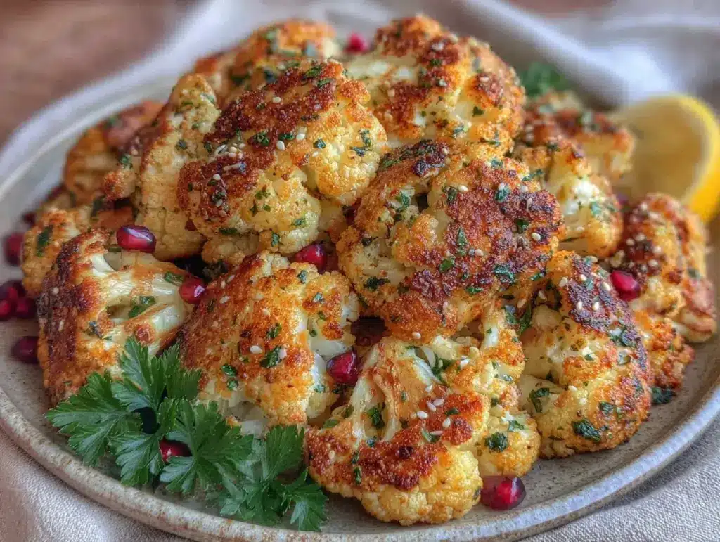 za’atar roasted cauliflower - featured image