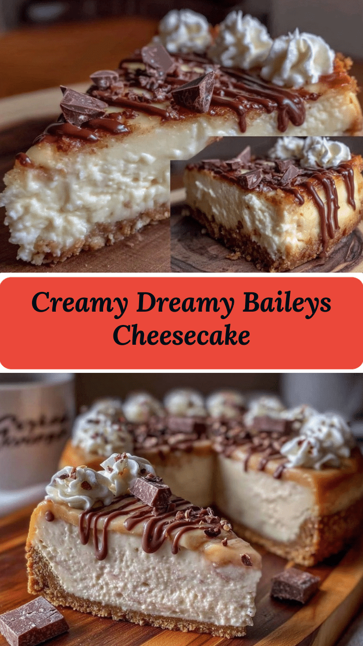 Baileys Irish Cream cheesecake recipe