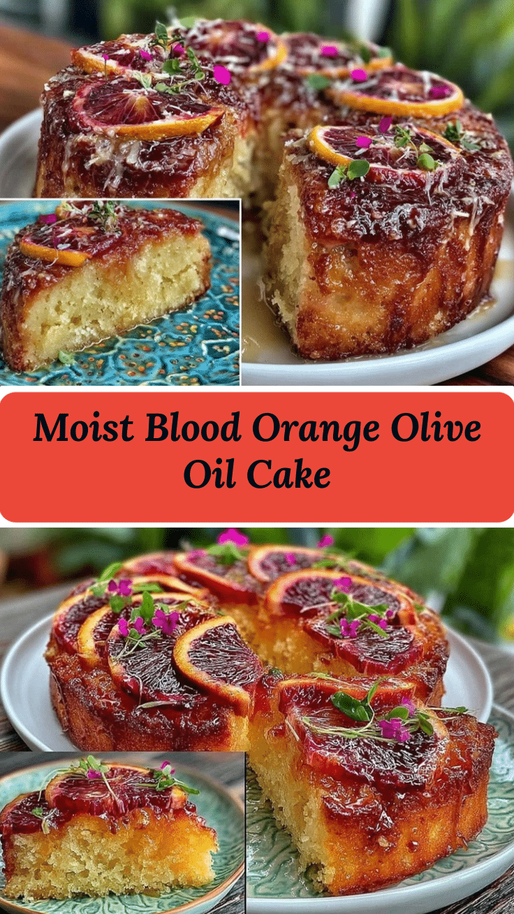 blood orange olive oil cake recipe