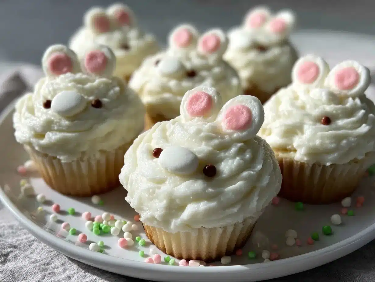 Bunny Butt Cupcakes preparation steps