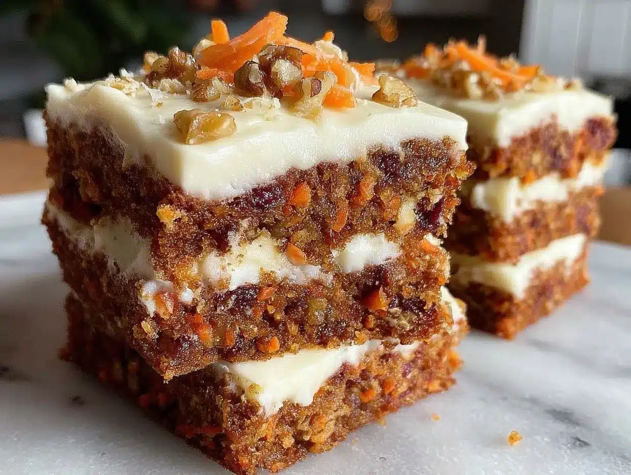 carrot cake with cream cheese frosting preparation steps