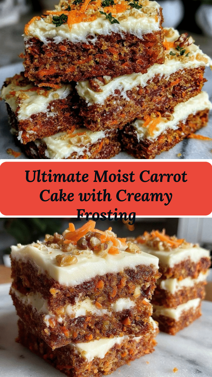 carrot cake with cream cheese frosting recipe