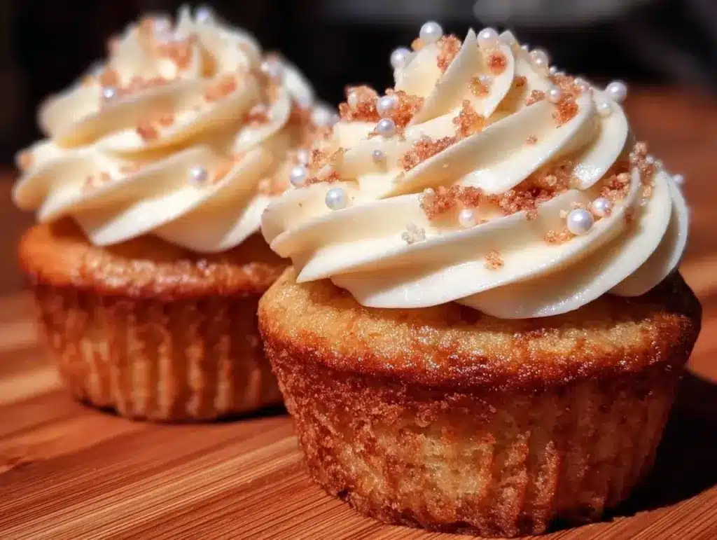 champagne cupcakes - featured image