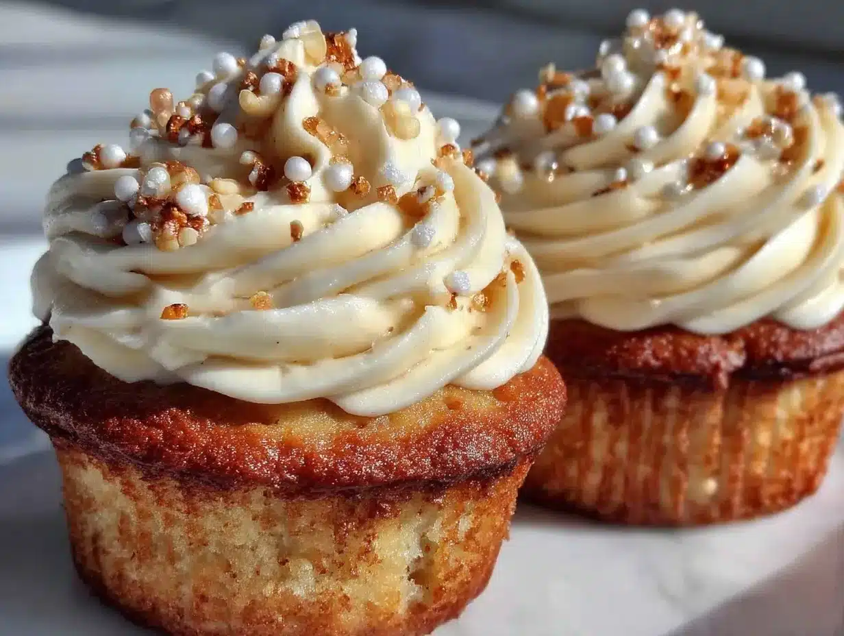 champagne cupcakes preparation steps