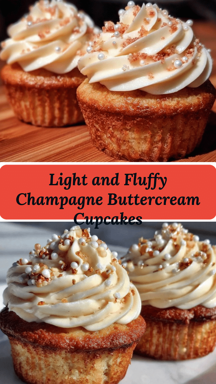 champagne cupcakes recipe