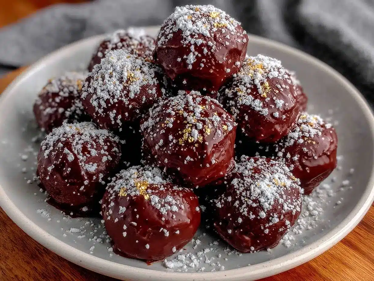 champagne truffles recipe preparation steps