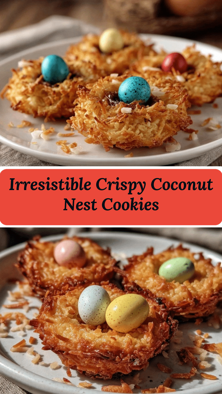 coconut nest cookies recipe
